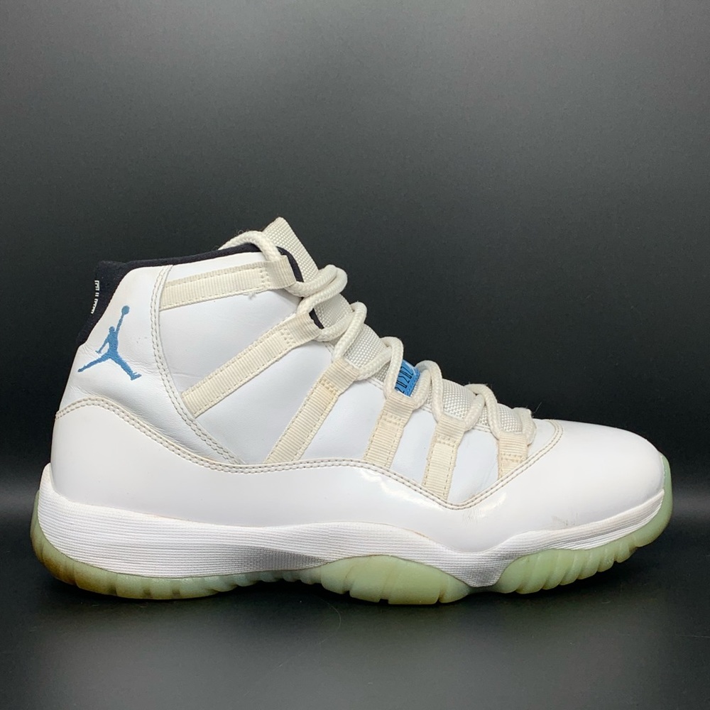 Jordan 11 Retro Legend Blue Shoes Men’s Sz 8 / Women’s Sz 9.5 - Picture 5 of 10